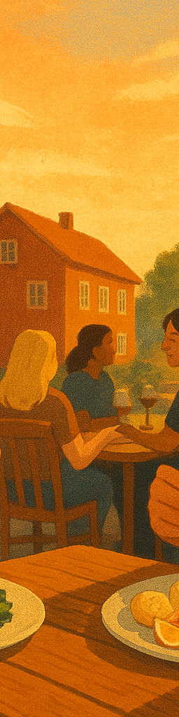 Midsommarbuffé på Lövångergården