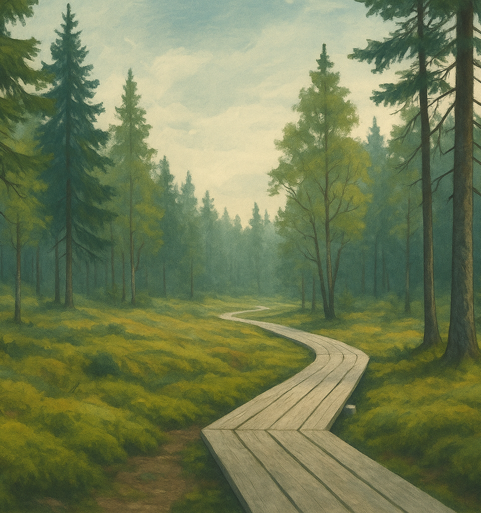 Naturstigen på Vitberget